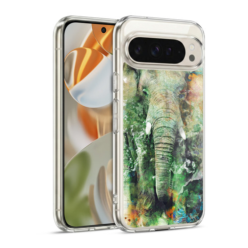 Riza Peker Animals Elephant Soft Gel Case for Google Pixel 9 / Pixel 9 Pro