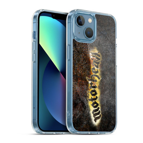 Motorhead Key Art Logo Soft Gel Case for Apple iPhone 13 Mini & MagSafe