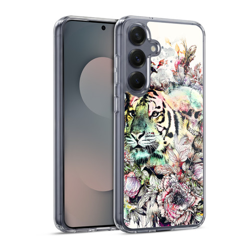 Riza Peker Animals Tiger Soft Gel Case for Samsung Galaxy S25 & MagSafe