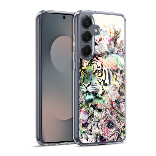 Riza Peker Animals Tiger Soft Gel Case for Samsung Galaxy S25+ & MagSafe