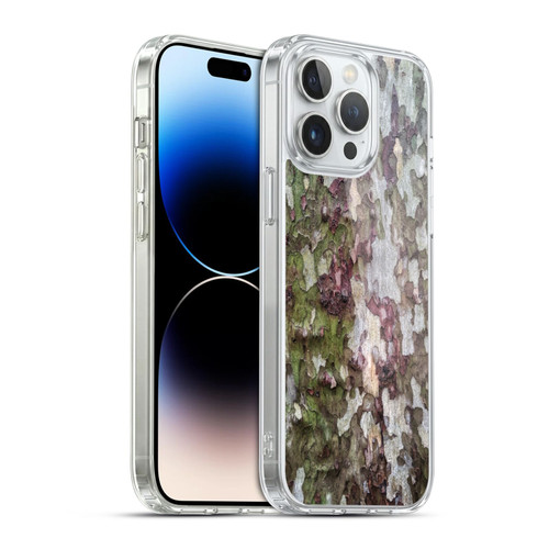 PLdesign Wood And Rust Prints Camouflage Bark Soft Gel Case for Apple iPhone 14 Pro Max & MagSafe