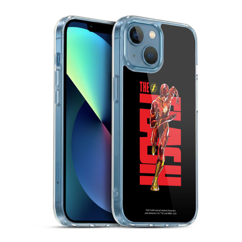 The Flash 2023 Graphics Barry Allen Soft Gel Case for Apple iPhone 13 Mini & MagSafe