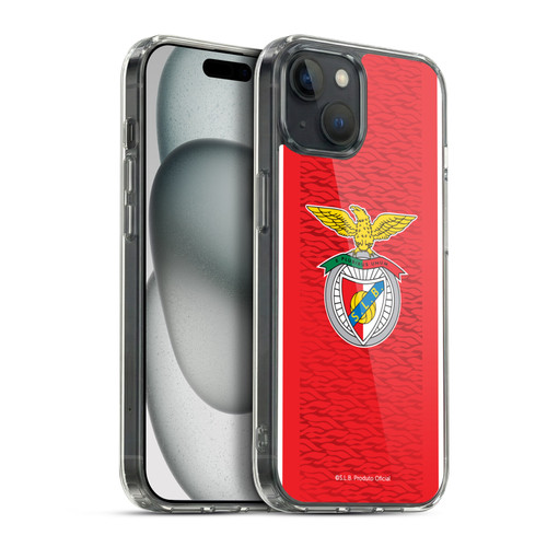 S.L. Benfica 2021/22 Crest Kit Home Soft Gel Case for Apple iPhone 15 Plus & MagSafe