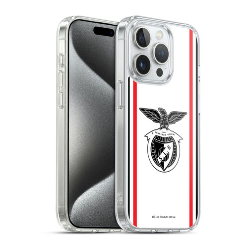 S.L. Benfica 2021/22 Crest Kit Away Soft Gel Case for Apple iPhone 15 Pro & MagSafe