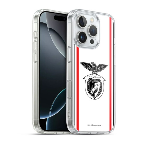 S.L. Benfica 2021/22 Crest Kit Away Soft Gel Case for Apple iPhone 16 Pro & MagSafe