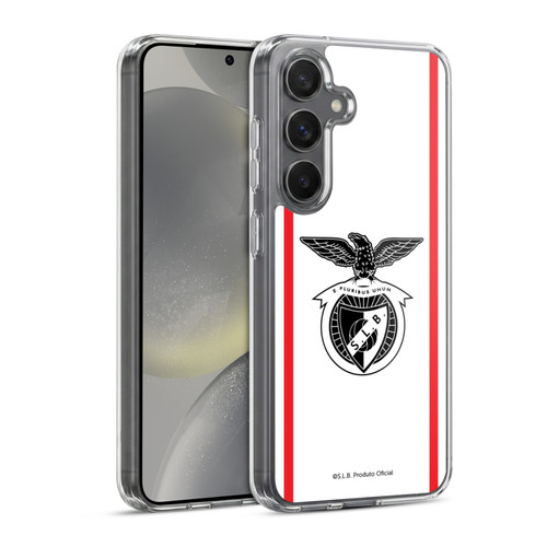S.L. Benfica 2021/22 Crest Kit Away Soft Gel Case for Samsung Galaxy S24 5G & MagSafe