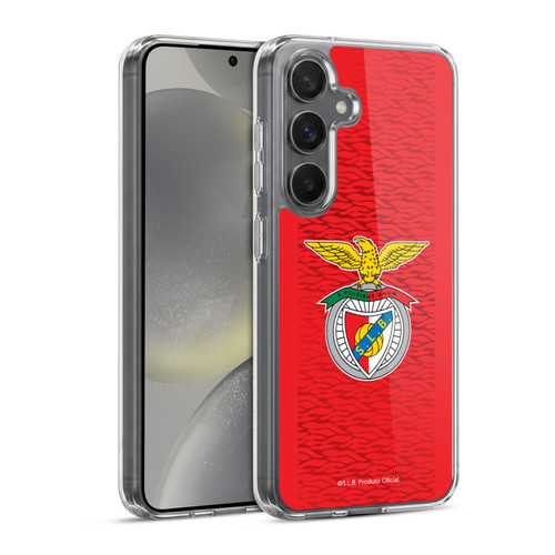 S.L. Benfica 2021/22 Crest Kit Home Soft Gel Case for Samsung Galaxy S24 5G & MagSafe