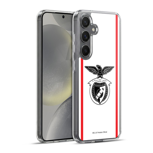 S.L. Benfica 2021/22 Crest Kit Away Soft Gel Case for Samsung Galaxy S24+ 5G & MagSafe
