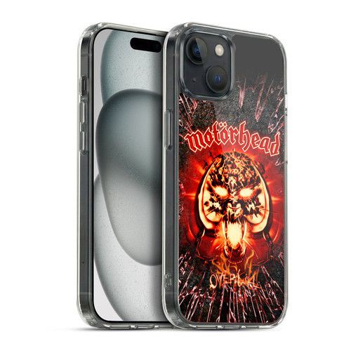 Motorhead Key Art Overkill Fame Soft Gel Case for Apple iPhone 15 Plus & MagSafe