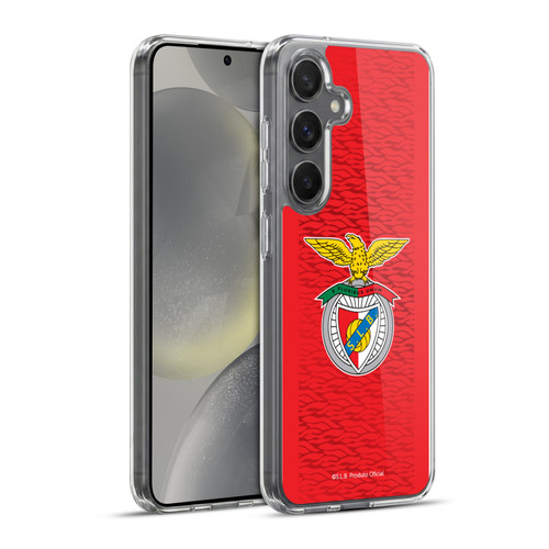 S.L. Benfica 2021/22 Crest Kit Home Soft Gel Case for Samsung Galaxy S24+ 5G & MagSafe