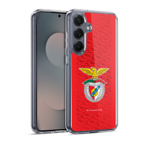 S.L. Benfica 2021/22 Crest Kit Home Soft Gel Case for Samsung Galaxy S25 & MagSafe