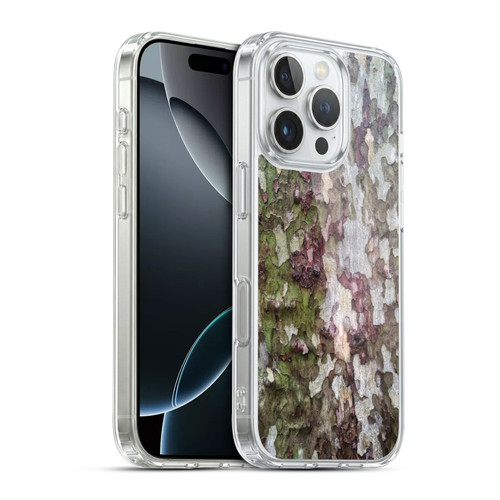 PLdesign Wood And Rust Prints Camouflage Bark Soft Gel Case for Apple iPhone 16 Pro & MagSafe