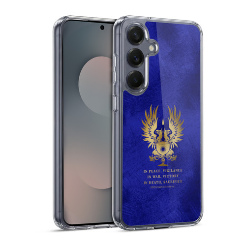 EA Bioware Dragon Age Heraldry Grey Wardens Gold Soft Gel Case for Samsung Galaxy S25 & MagSafe