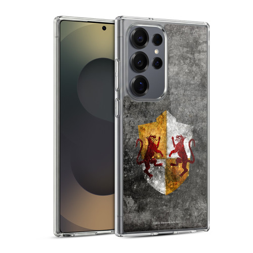 EA Bioware Dragon Age Heraldry Ferelden Distressed Soft Gel Case for Samsung Galaxy S25 Ultra & MagSafe
