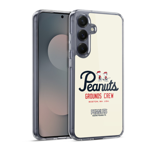 Peanuts Varsity Sports Boston Grounds Crew Soft Gel Case for Samsung Galaxy S25 & MagSafe
