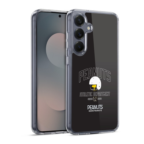 Peanuts Varsity Sports Woodstock Football Helmet Soft Gel Case for Samsung Galaxy S25 & MagSafe