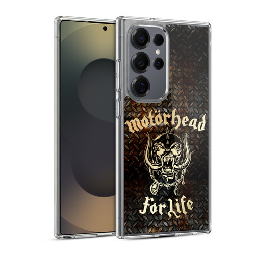 Motorhead Key Art For Life Soft Gel Case for Samsung Galaxy S25 Ultra & MagSafe