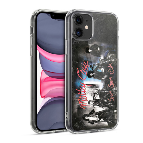 Motley Crue Albums Girls Girls Girls Soft Gel Case for Apple iPhone 11