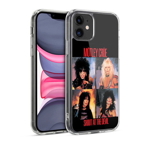 Motley Crue Albums Shout At The Devil Soft Gel Case for Apple iPhone 11