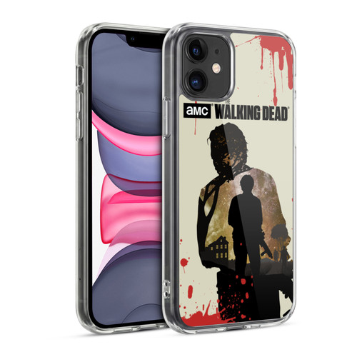 AMC The Walking Dead Silhouettes Glenn Soft Gel Case for Apple iPhone 11