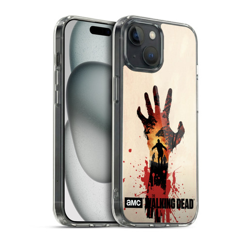 AMC The Walking Dead Silhouettes Walker Hand Soft Gel Case for Apple iPhone 15 & MagSafe