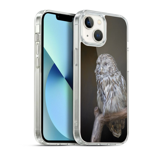 Simone Gatterwe Animals Lovely Cute Owl Soft Gel Case for Apple iPhone 13