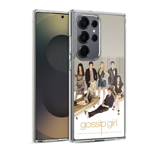 Gossip Girl Graphics Poster Soft Gel Case for Samsung Galaxy S25 Ultra & MagSafe
