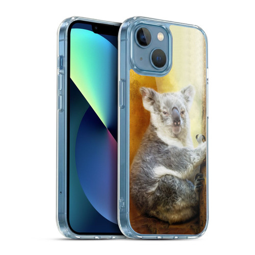 Simone Gatterwe Animals Koala Soft Gel Case for Apple iPhone 13 Mini & MagSafe
