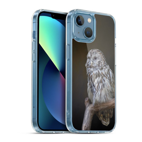 Simone Gatterwe Animals Lovely Cute Owl Soft Gel Case for Apple iPhone 13 Mini & MagSafe