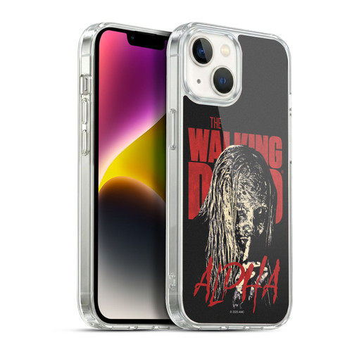 AMC The Walking Dead Season 10 Character Portraits Alpha Soft Gel Case for Apple iPhone 14