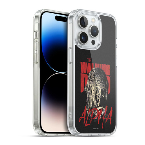 AMC The Walking Dead Season 10 Character Portraits Alpha Soft Gel Case for Apple iPhone 14 Pro & MagSafe