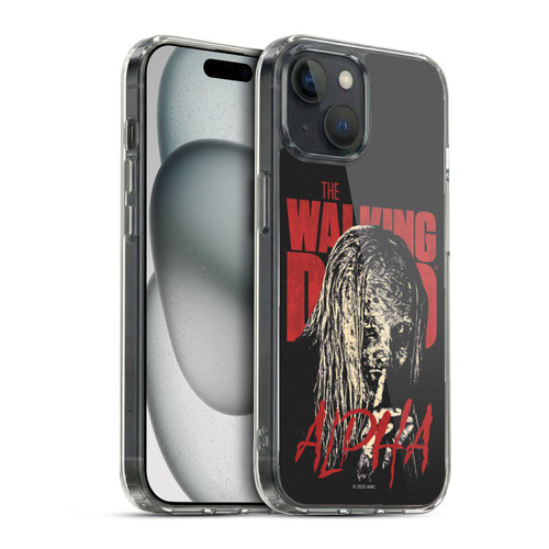 AMC The Walking Dead Season 10 Character Portraits Alpha Soft Gel Case for Apple iPhone 15 & MagSafe