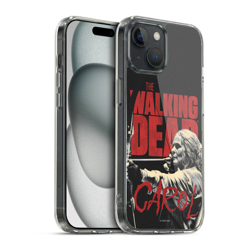 AMC The Walking Dead Season 10 Character Portraits Carol Soft Gel Case for Apple iPhone 15 & MagSafe