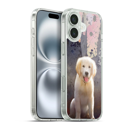 Simone Gatterwe Animals Golden Retriever Soft Gel Case for Apple iPhone 16 Plus & MagSafe