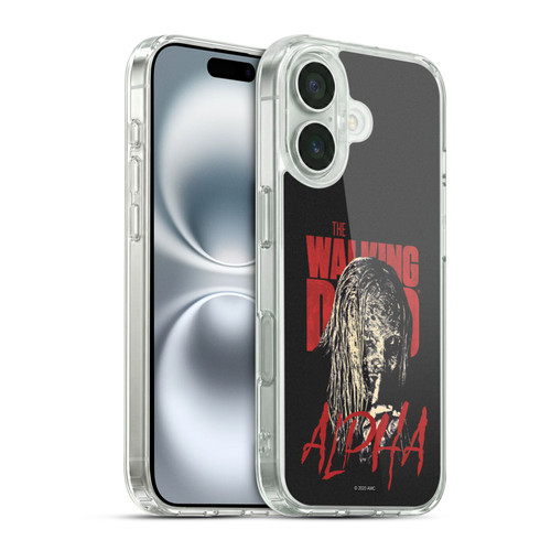 AMC The Walking Dead Season 10 Character Portraits Alpha Soft Gel Case for Apple iPhone 16 & MagSafe