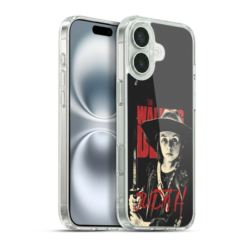 AMC The Walking Dead Season 10 Character Portraits Judith Soft Gel Case for Apple iPhone 16 Plus & MagSafe