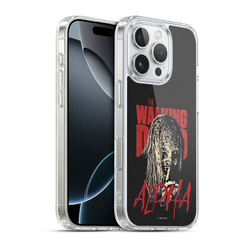AMC The Walking Dead Season 10 Character Portraits Alpha Soft Gel Case for Apple iPhone 16 Pro & MagSafe