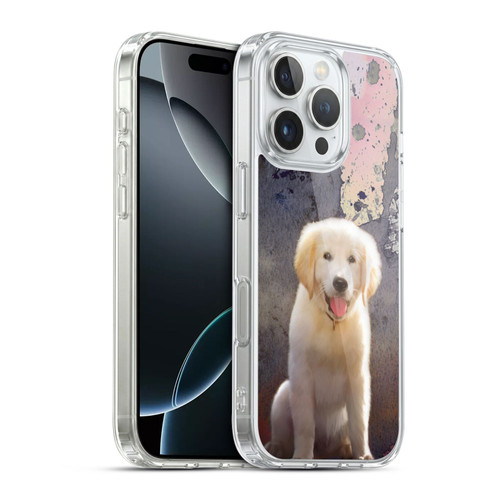 Simone Gatterwe Animals Golden Retriever Soft Gel Case for Apple iPhone 16 Pro & MagSafe