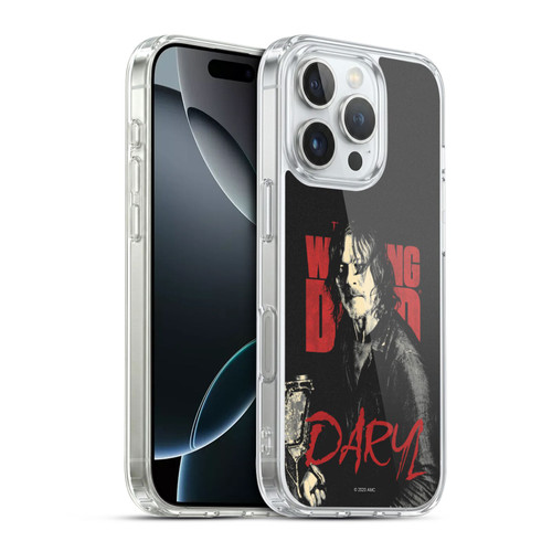 AMC The Walking Dead Season 10 Character Portraits Daryl Soft Gel Case for Apple iPhone 16 Pro & MagSafe