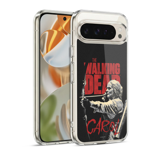 AMC The Walking Dead Season 10 Character Portraits Carol Soft Gel Case for Google Pixel 9 / Pixel 9 Pro