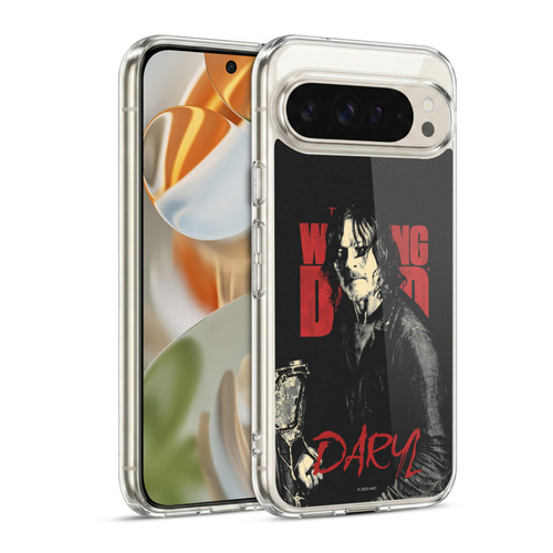 AMC The Walking Dead Season 10 Character Portraits Daryl Soft Gel Case for Google Pixel 9 / Pixel 9 Pro