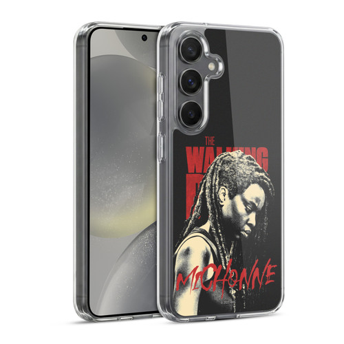 AMC The Walking Dead Season 10 Character Portraits Michonne Soft Gel Case for Samsung Galaxy S24 5G & MagSafe