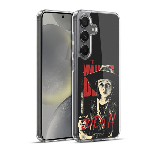 AMC The Walking Dead Season 10 Character Portraits Judith Soft Gel Case for Samsung Galaxy S24+ 5G & MagSafe