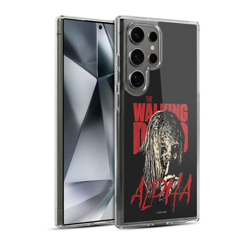 AMC The Walking Dead Season 10 Character Portraits Alpha Soft Gel Case for Samsung Galaxy S24 Ultra 5G & MagSafe