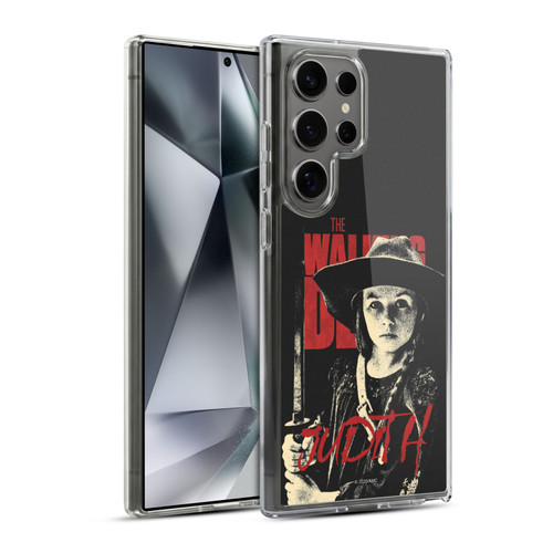 AMC The Walking Dead Season 10 Character Portraits Judith Soft Gel Case for Samsung Galaxy S24 Ultra 5G & MagSafe