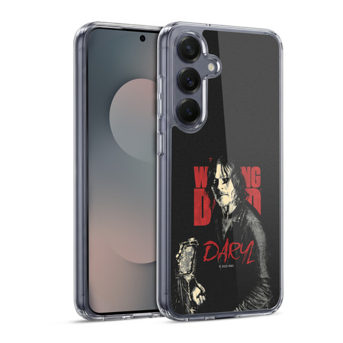 AMC The Walking Dead Season 10 Character Portraits Daryl Soft Gel Case for Samsung Galaxy S25 & MagSafe