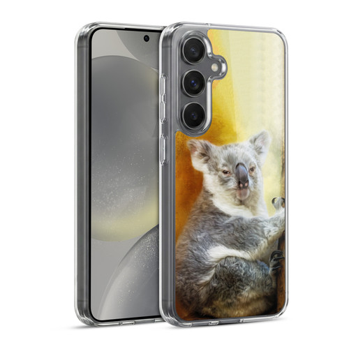 Simone Gatterwe Animals Koala Soft Gel Case for Samsung Galaxy S24 5G & MagSafe