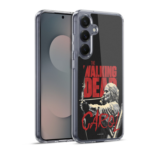 AMC The Walking Dead Season 10 Character Portraits Carol Soft Gel Case for Samsung Galaxy S25+ & MagSafe