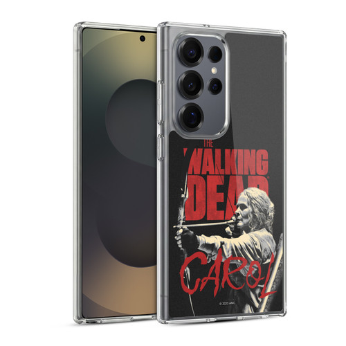 AMC The Walking Dead Season 10 Character Portraits Carol Soft Gel Case for Samsung Galaxy S25 Ultra & MagSafe
