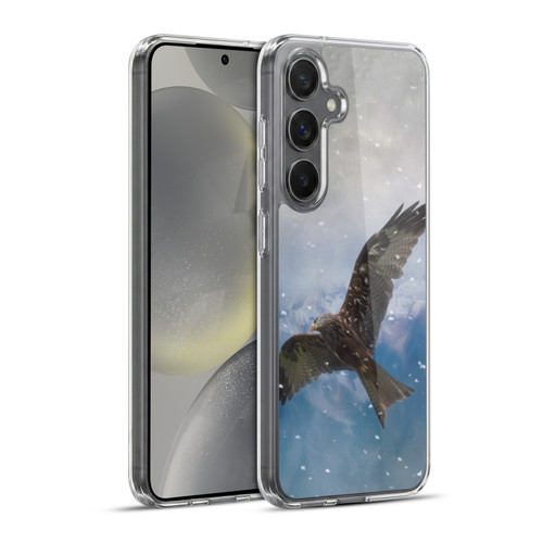 Simone Gatterwe Animals Flying Eagle Soft Gel Case for Samsung Galaxy S24+ 5G & MagSafe